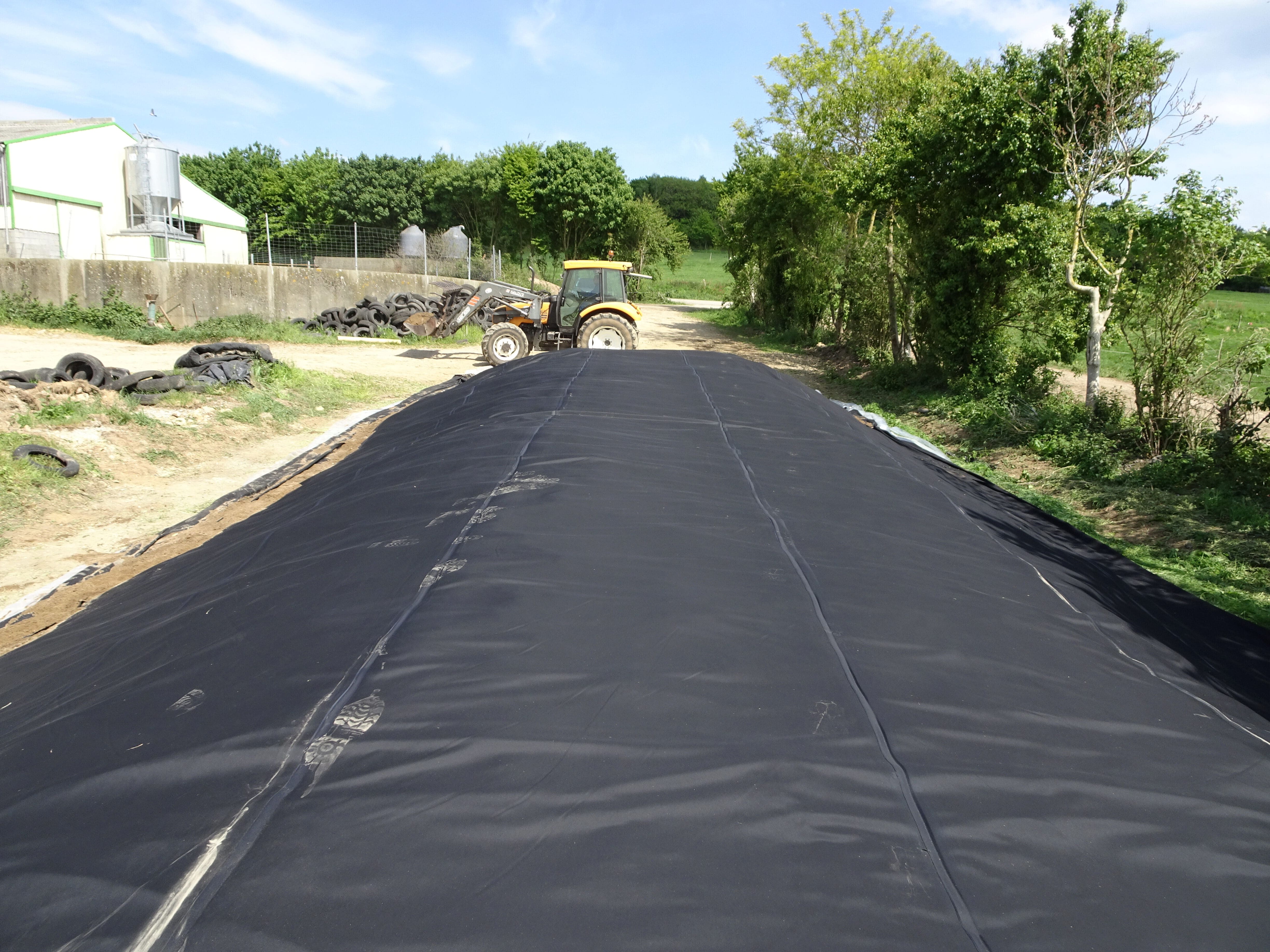 Silage covers